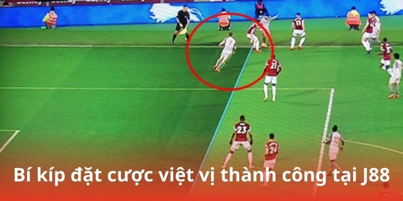 Bí kíp đặt cược việt vị thành công tại J88